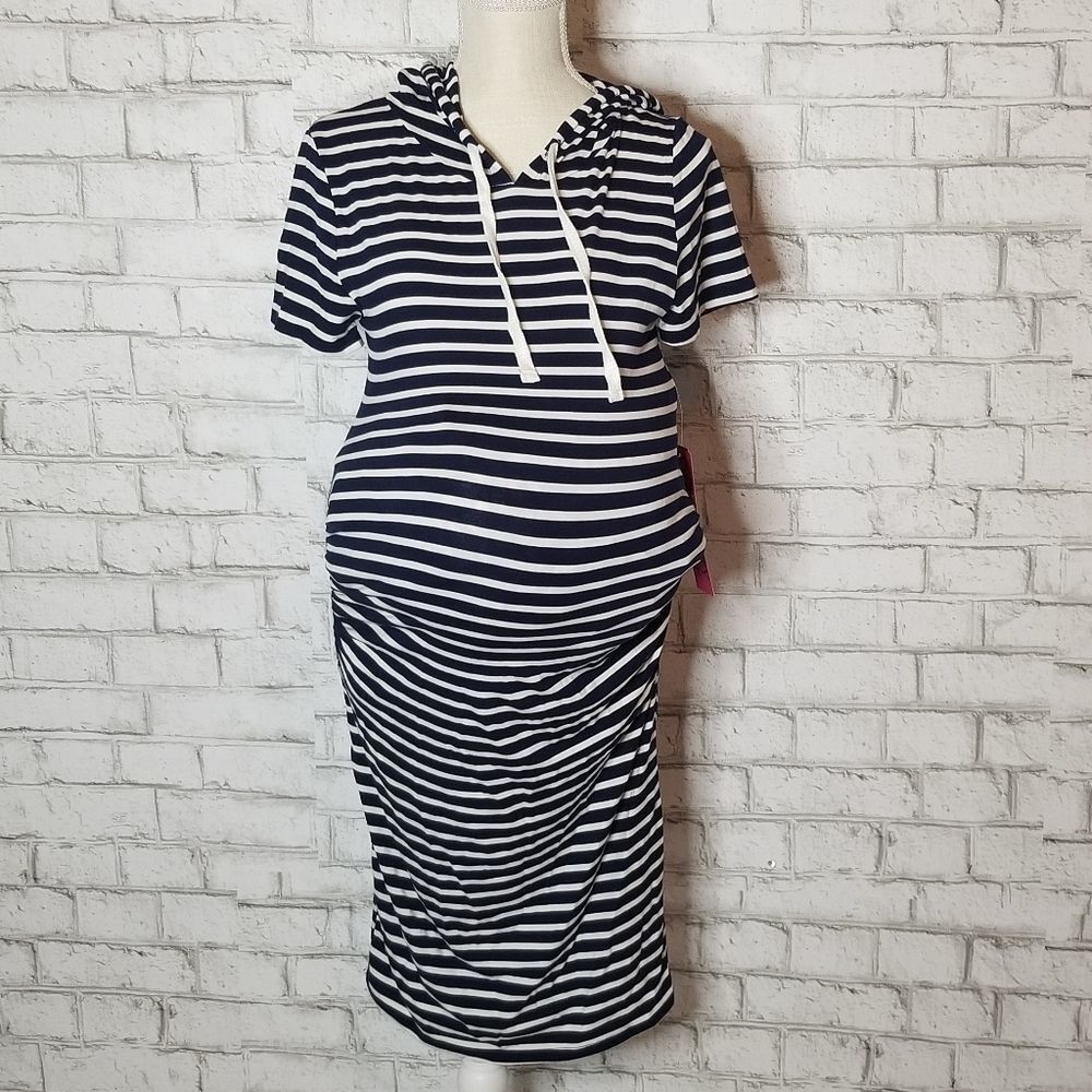 Maternity Hoodie Dress